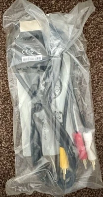 Genuine Microsoft Xbox 360 Composite AV lead Brand New Never Been Opened. - Image 1 of 4
