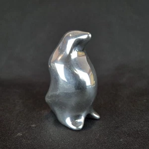 Hoselton Canada Penguin 1597 Aluminum Sculpture Figurine Paperweight - Picture 1 of 11