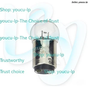 HOSOBUCHI OP2128 Microscope Lamp 6V15W Hardness Tester Light BA15D Bayonet Bulb - Picture 1 of 4