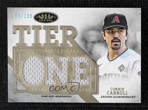 Reliquias troqueladas Topps Tier One Tier One 2024/199 Corbin Carroll #T1RD-CCA - Imagen 1 de 4