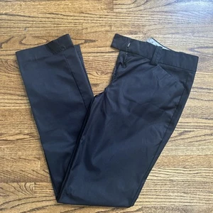 Women's Sandro Studio Dress Satin Silky Casual Pant Black - Size 6 - Picture 1 of 6