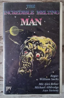 The Incredible Melting Man - VHS Video von JPV Austria - Grünes VHS Tape - Bild 1 von 4