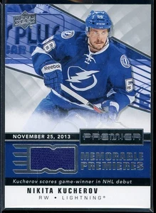 2019-20 Upper Deck Premier Memorable Premieres Jerseys #MPNK Nikita Kucherov - Picture 1 of 2