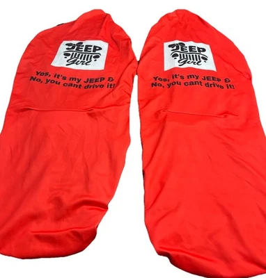 Fundas de asiento universales Jeep "Jeep Girl" "Yes It's My..You Can't Drive It" 33 pulgadas Foto 1 de 4