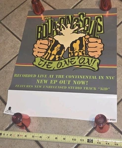 THE BOUNCING SOULS Tie One On EP record/cd Store Promo Poster EPITAPH - Picture 1 of 3