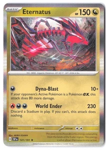 Eternatus #141/191 SV08: Surging Sparks NM Holo - Picture 1 of 2