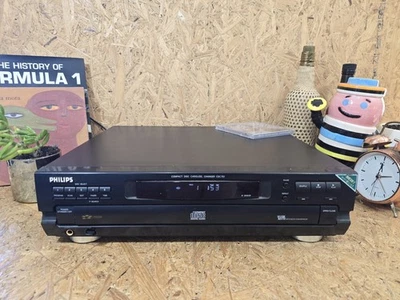 Philips CDC751 CD Player - 5-Disc Compact Disc Player HiFi Stereo Unit - GOSFORD - Image 1 of 4