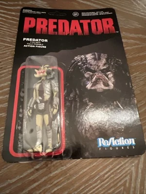 Figura de acción Predator Unmasked 3,75" sin usar, en caja 2013 Reaction Funko Super 7 Jungle PEG Foto 1 de 4