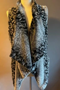 Chaleco de piel sintética suave sedoso JOLT - Talla M - Imagen 1 de 5