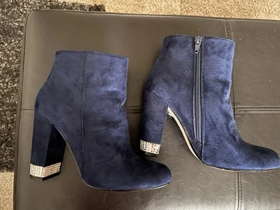 Botines para mujer Thalia Sodi azules talla 7,5 Foto 1 de 3