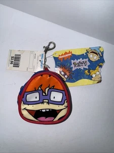VTG 1997 Rugrats Mini Backpack Coin Purse Clip On NWT Nickelodeon  - Picture 1 of 3