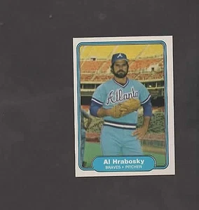 1982 Fleer #438 AL HRABOSKY (Height 5'1" Variation) - Picture 1 of 2