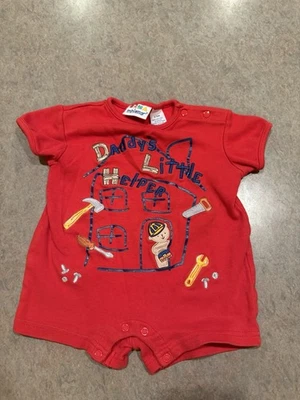 Miniwear vintage Daddy’s Little Helper Outfit 6-9 meses Foto 1 de 4