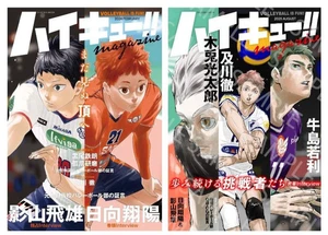 Haikyu!! rivista 2024 FEBBRAIO E 2025 AGOSTO Set di 2 giapponesi - Foto 1 di 4