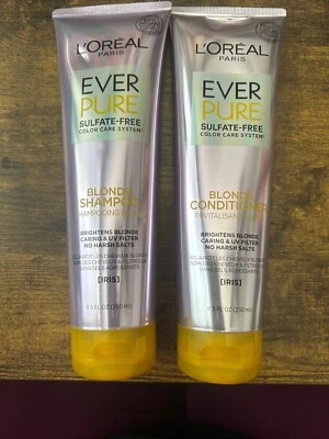 L'Oreal Paris Ever Pure Blonde Sulfate Free Shampoo & Conditioner - Image 1 of 2