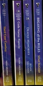 4 Silhouette Intimate Moments Romance Novels 3 SIGNED, Love Story Vaughan Bruhns - Picture 1 of 4