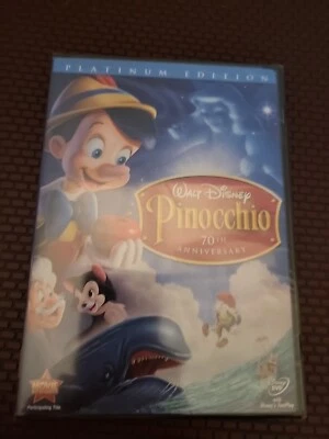 Walt Disney Pinocchio 70th Anniversary Platinum Edition DVD - Image 1 of 2