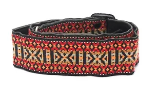 Vintage Retro Funky Red & Orange Camera Neck Strap - UK Dealer - Picture 1 of 3