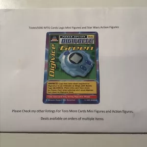 Digimon Card 1999 Green Digivice BO-97 Bandai Digi Battle VTG - Picture 1 of 4