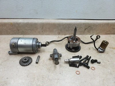 Yamaha FZR600 FZR 600 usado motor arranque leva aceite piezas varias lote 1989 ANX A-12 Foto 1 de 4