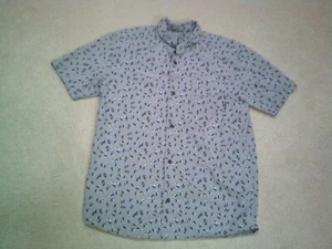 Quicksilver Button Up Shirt Youth XL Extra Large Gray Modern Fit - Picture 1 of 8