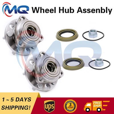 2 * 前轮轴承轮毂和套件适用于雪佛兰骑士庞蒂亚克 Grand Am 别克 513017K — 第 1/4 张图片