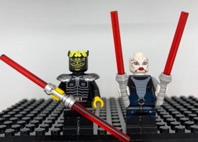 LEGO Savage Opress Asajj Ventress Minifigura Lote 7957 Star Wars Sith ¡Excelente! Foto 1 de 2