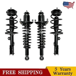 4pc Front & Rear Struts For 2003 2004 2005 2006 2007 2008 Toyota Corolla 1.8L - Picture 1 of 15