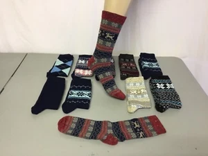 NWOT Women's Burlington Merino Wool Blend Socks 10 Pair Medium Multi #236R - Picture 1 of 2