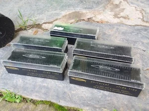 Lotto 5 vassoi diapositive pellicola fotografica universale Yankee vintage collezione decorazione - Foto 1 di 2