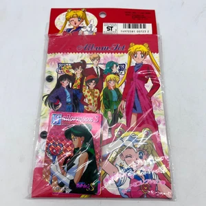 Vintage 1990s Sailor Moon Trading Card Album Binder Set + Holo Japan Manga 2 - Picture 1 of 7