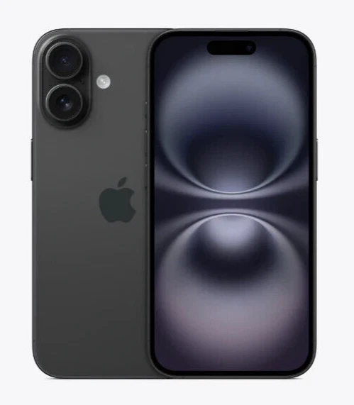 Apple iPhone 16 - US Cellular - Black - 128GB - Excellent - Image 1 of 1