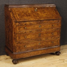 Bureau chest of drawers Italian furniture desk dresser secrétaire wood antique
