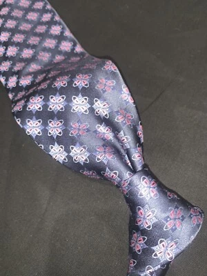 Corbata de cuello ETEO Milano tejida 100 % seda para hombre 58X3,5/8 Foto 1 de 4