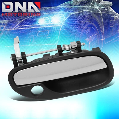 For 2000-2003 Volvo S40 V40 Front Right Passenger Door Pull Handle Chrome Lever - Image 1 of 4