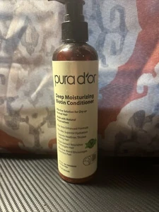 Pura D’or Deep Moisturizing Biotin Conditioner Aloe Vera enhanced formula 8oz - Picture 1 of 1