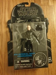 14 IMPERIAL NAVY COMMANDER BLACK SERIES 3,75" AZUL - Imagen 1 de 2