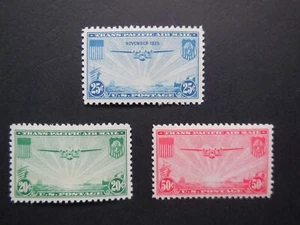 1935-1937 #C20 C21 C22 Transpacific Issues MNH OG VF #1 "Includes New Mounts" - Picture 1 of 3
