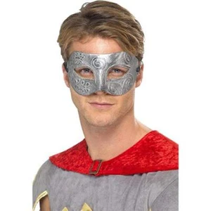Smiffys Metallic Warrior Colombina Masquerade Eyemask Fancy Dress Accessory - Picture 1 of 1