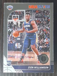 2019-20 Panini NBA Hoops Premium Stock - #258 Zion Williamson (RC) - Bild 1 von 2