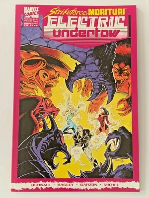 Libro de novela gráfica Strike Force Morituri Electric Undertow 5 1990 TPB cómic casi nuevo+ Foto 1 de 2