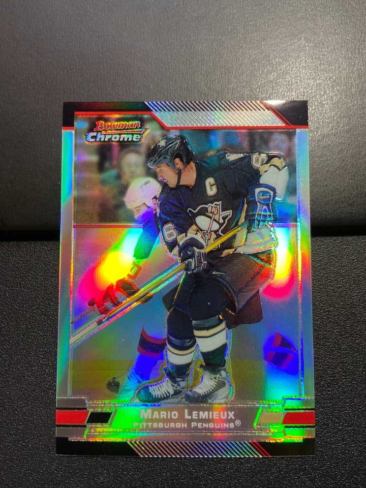 2003-04 Bowman Chrome Refractors #66 Mario Lemieux /300 - Image 1 of 1