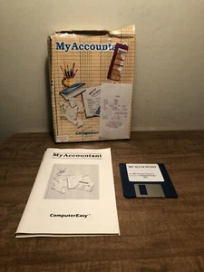 My Accountant by Computer Easy IBM PC Compatible 3.5" Disk - Picture 1 of 10