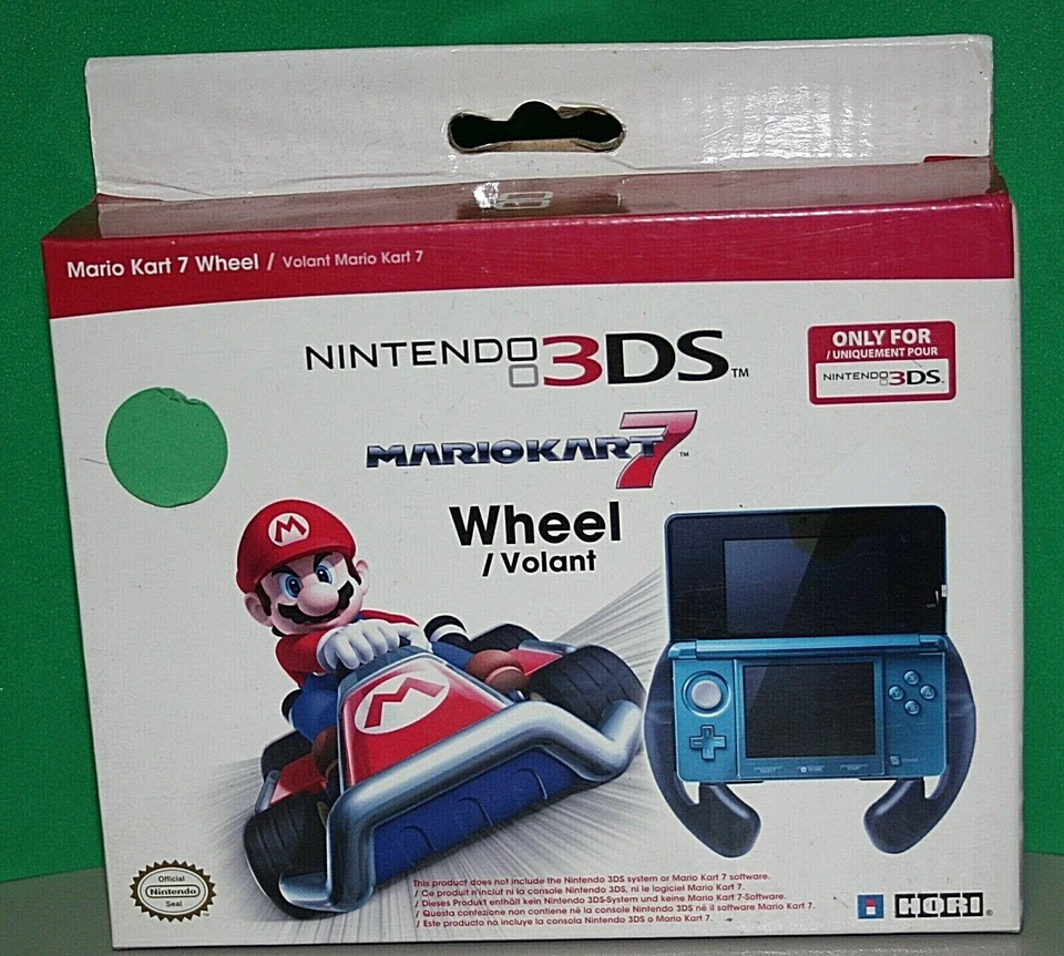 Nintendo 3ds Mario Kart Wheel Black