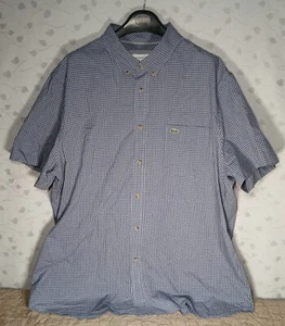 Lacoste Herren Kurzarm Karohemd Größe XL (44) - Bild 1 von 8