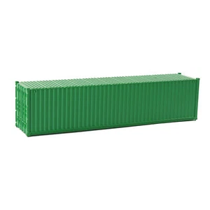 3pcs HO Scale 40ft 1:87 Blank Shipping Container Colored Cargo Box Ribbed Side - Picture 1 of 15