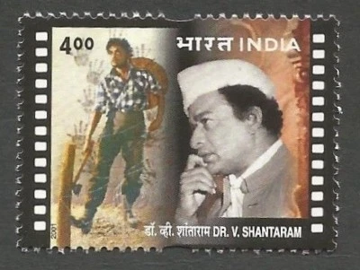 India 2001 Shantaram cineasta director películas cine Bollywood director sello Foto 1 de 2