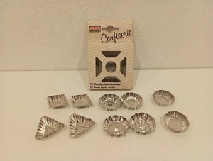 10 Metall Pralinenförmchrn Kaiser Neuwertig Unbenutzt - Bild 1 von 4