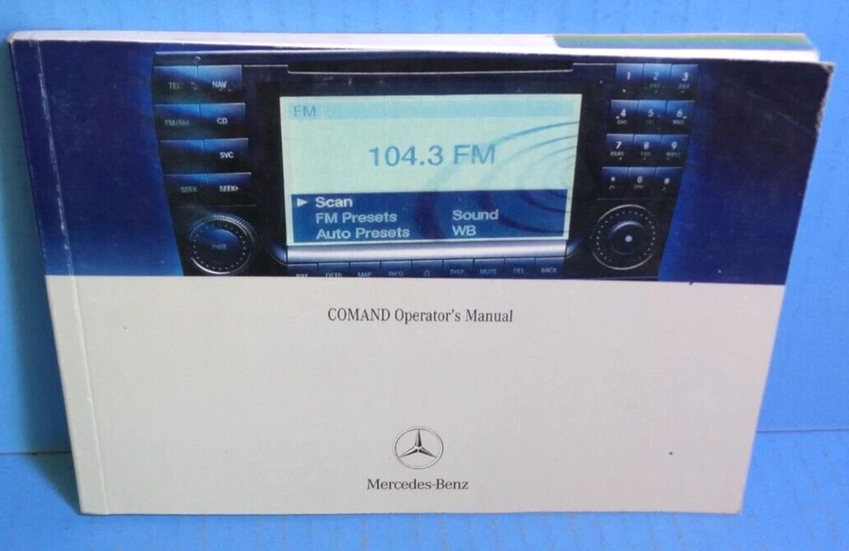 03 2003 Mercedes Benz Comand навигационные системы руководство пользователя - Изображение 1 из 1