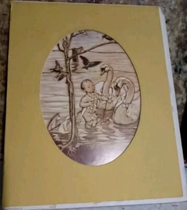 Una stampa originale d'epoca 1906 Arthur Rackham di Peter Pan a Kensington Garden - Foto 1 di 12